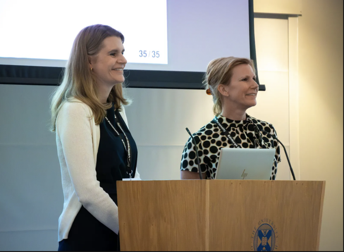 Chairing keynote session Anne